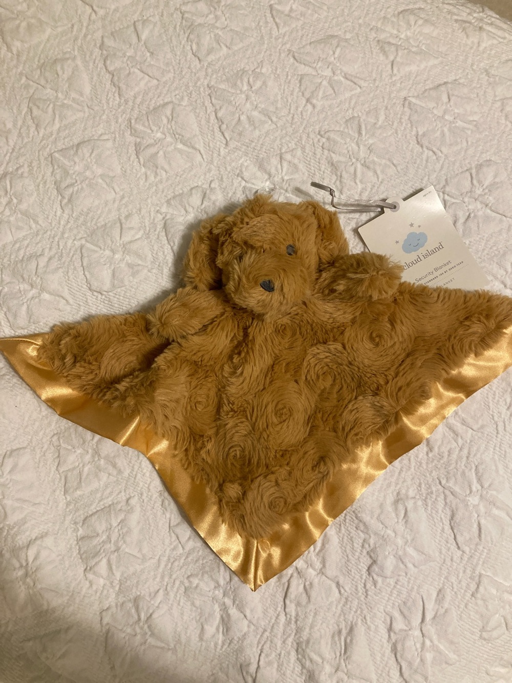 Cloud Island Puppy Dog Lovey Baby Security Blanket NWT